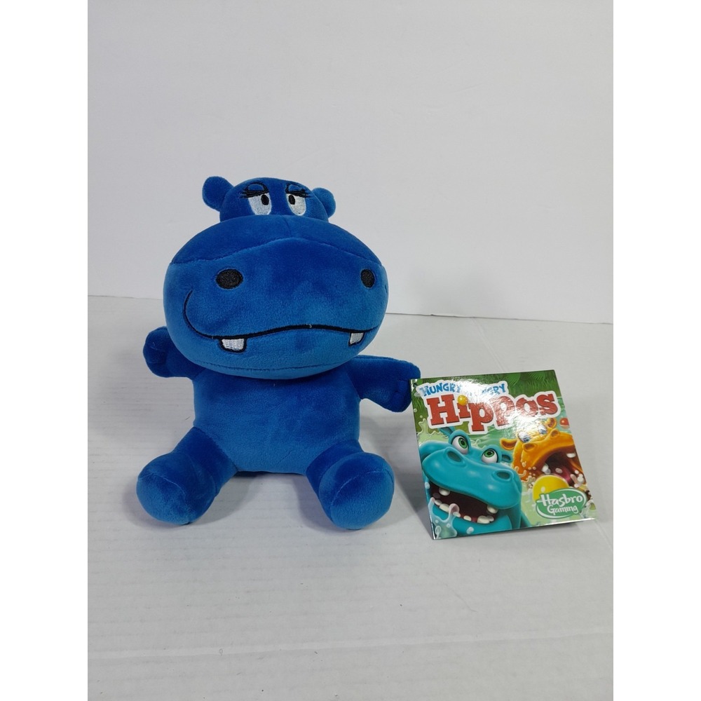 Hungry Hungry Hippos Sweetie Potamus Plush Toy Factory Brand New Tag Hasbro